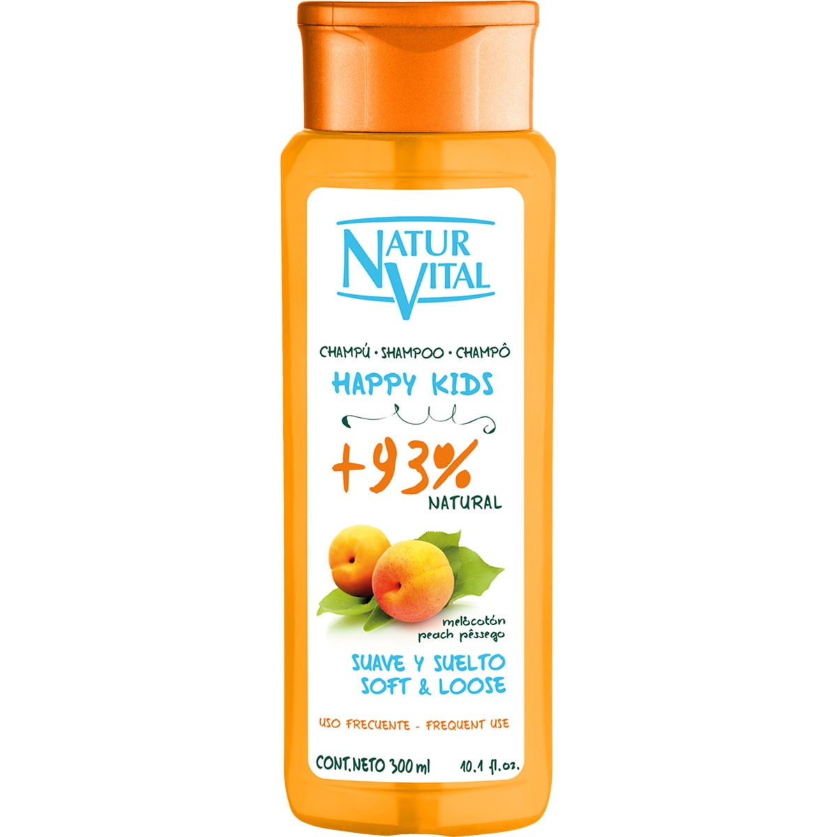 Shampoo Baby Melocotón 300 ml - Natur Vital