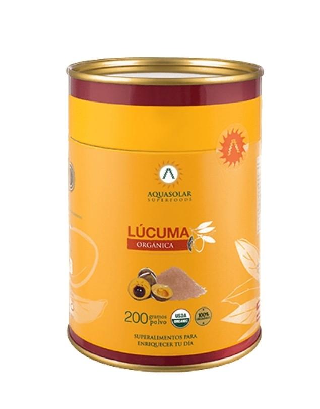 Lúcuma Orgánica en Polvo 200 grs - Aquasolar