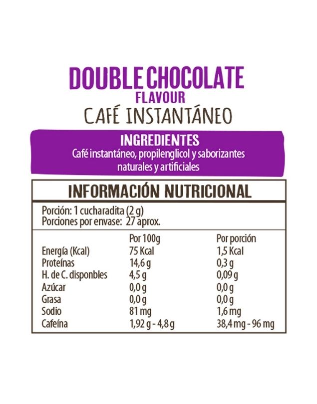 Café Double Chocolate 50 grs - Beanies