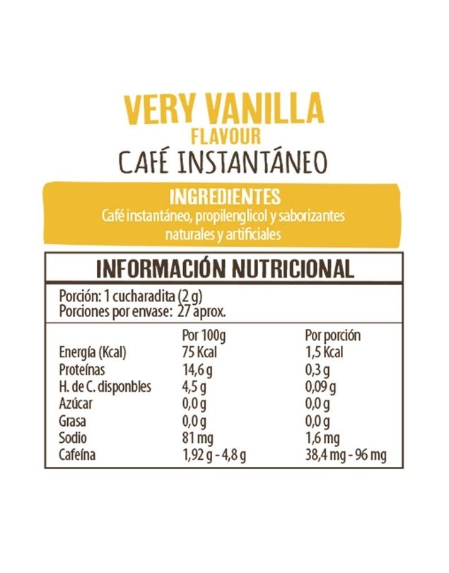 Café Very Vainilla 50 grs - Beanies