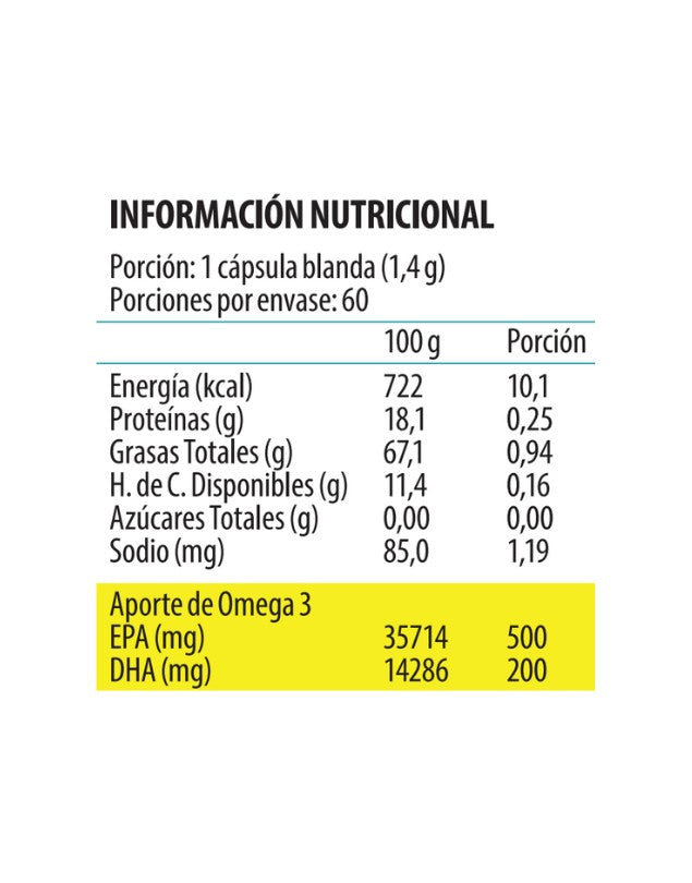 Omega 3 Up Tg Epa 700