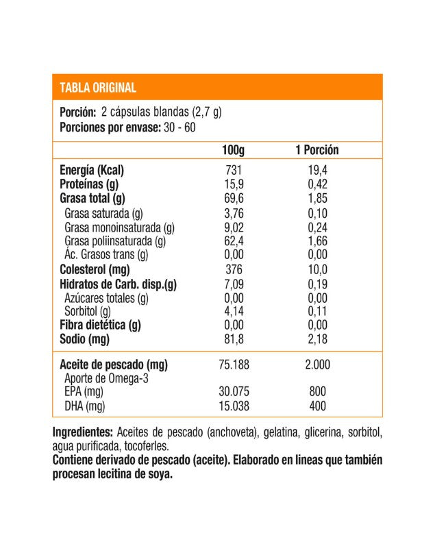 Omega 3 Up Ultra Pure 60