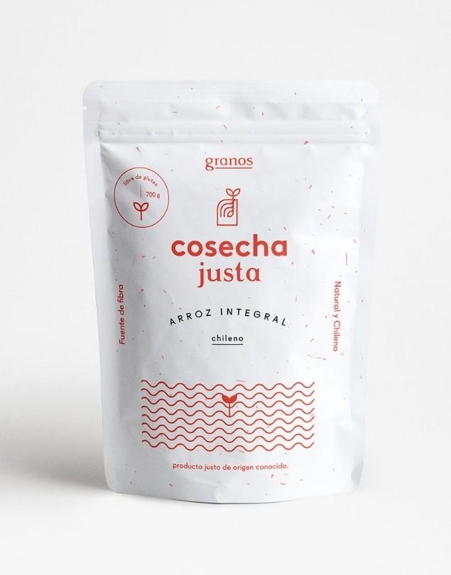 Arroz Integral sin gluten 600 grs - Cosecha Justa