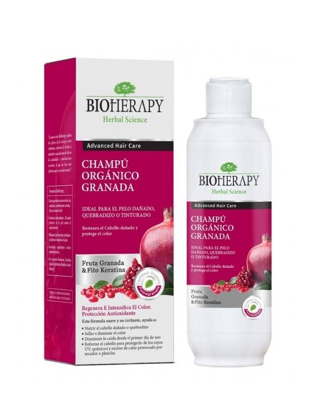 Shampoo Pomegranate Orgánico Bioherapy - Bioherapy