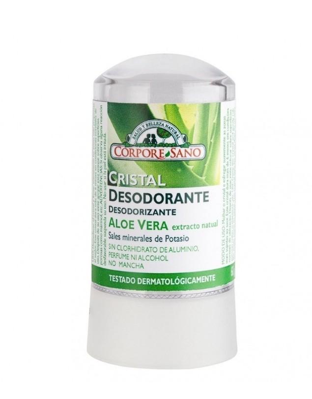 Desodorante Cristal Aloe Vera 60 grs - Corpore Sano
