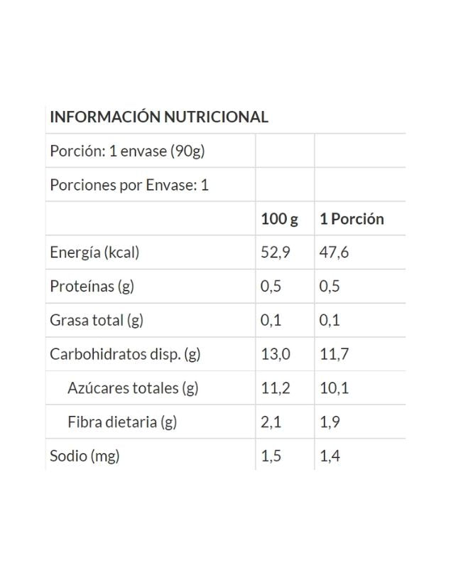 Puré Manzana Frambuesa 90 grs - Ama