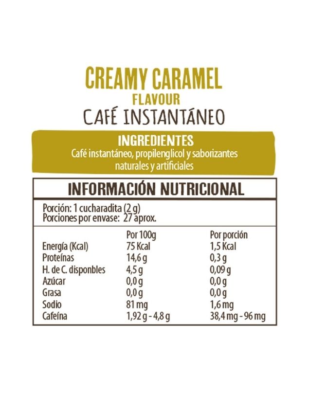 Café Creamy Caramel 50 grs - Beanies
