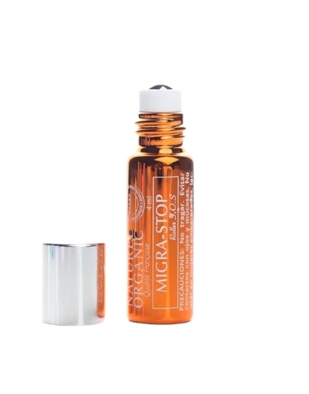 Roller Migra Stop 4 ml (dolor de cabeza y jaquecas) - Naturel Organic