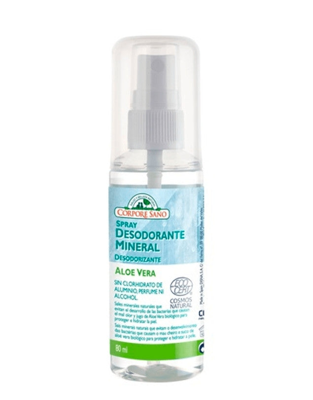 Desodorante Mineral Aloe Spray 80 ml - Corpore Sano