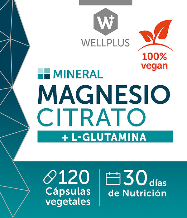 Magnesio Citrato 120 cápsulas