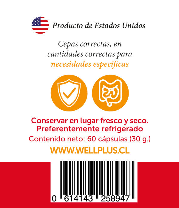 Probiótico 20 Billones 60 cápsulas