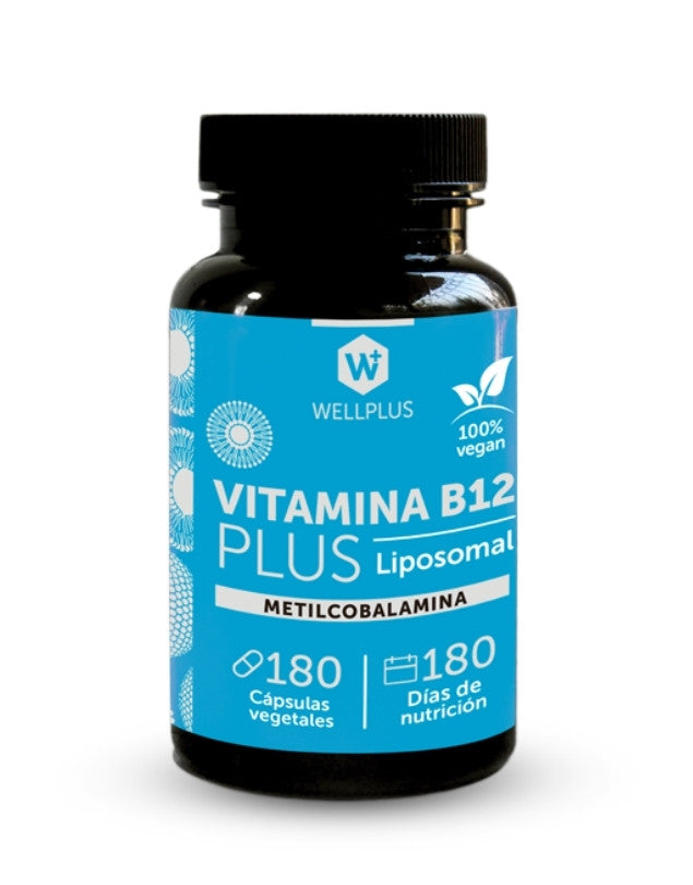 Vitamina B12 Liposomal 180 cápsulas