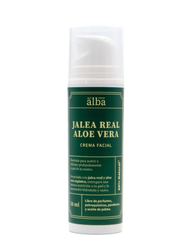 Crema Jalea Real Aloe Vera Facial 50 ml - Del Alba