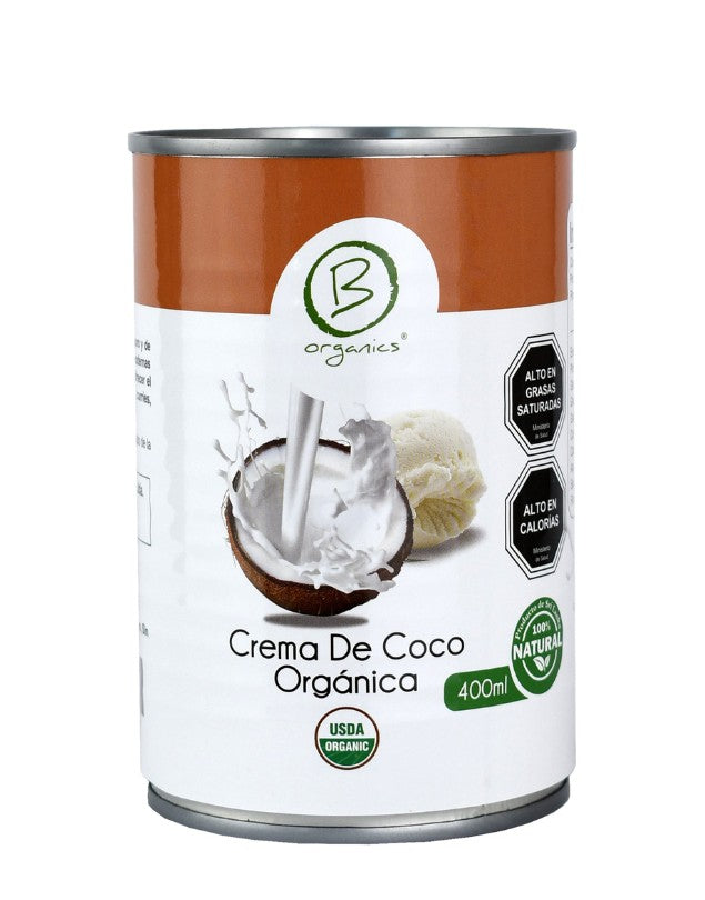 Crema de Coco Orgánica 400 ml - B Organics
