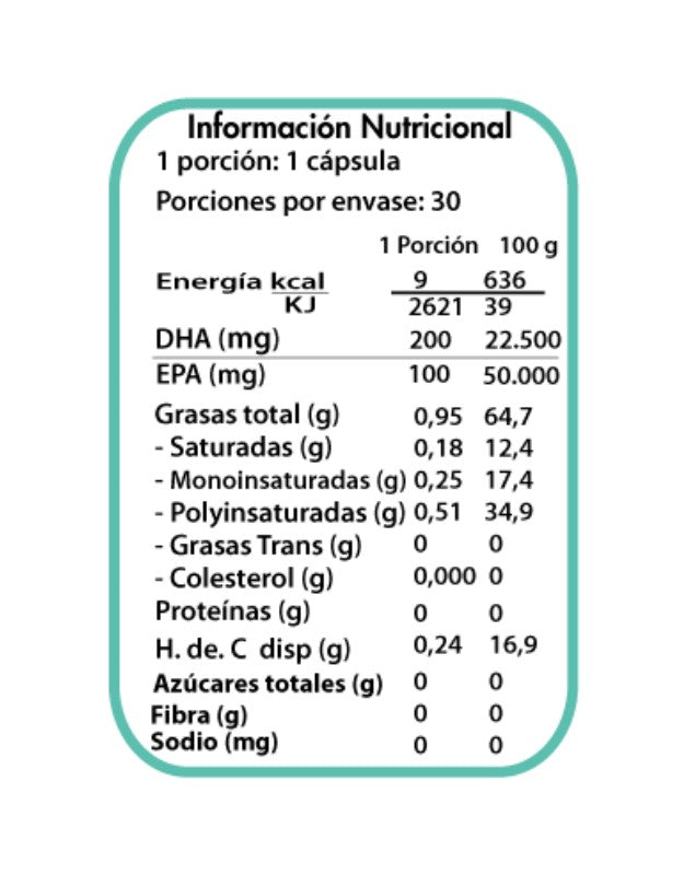Omega 3 Vegano