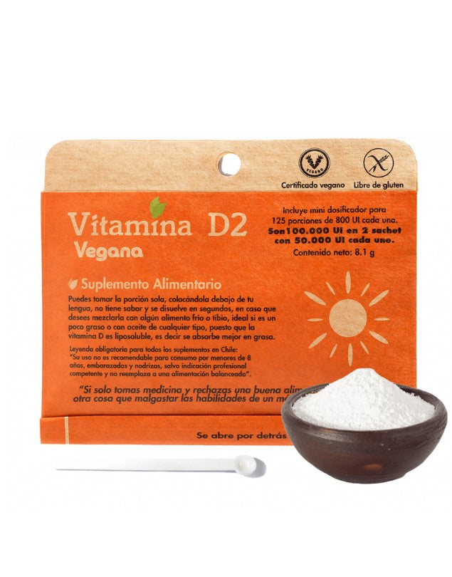 Vitamina D2 Vegana