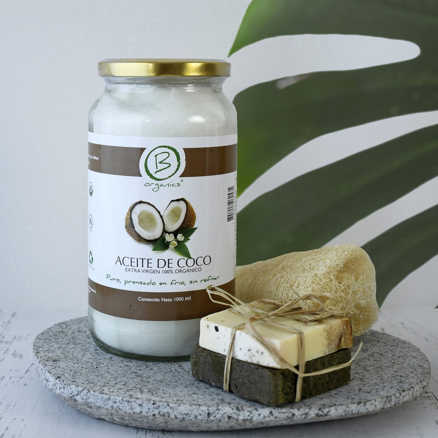 Aceite De Coco 1 Ltr - B Organics