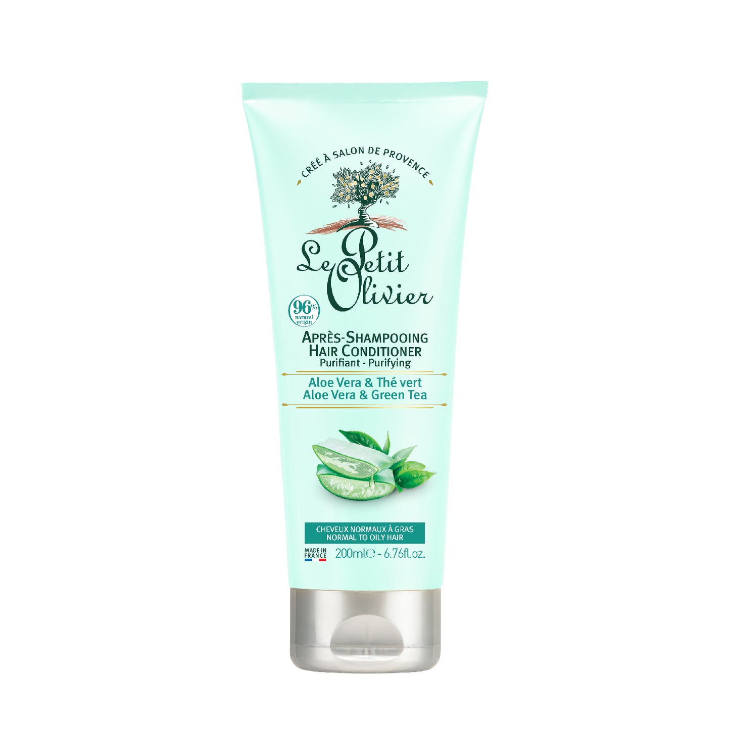 Acondicionador Aloe y Té Verde Cabello Mixto - Le Petit Olivier