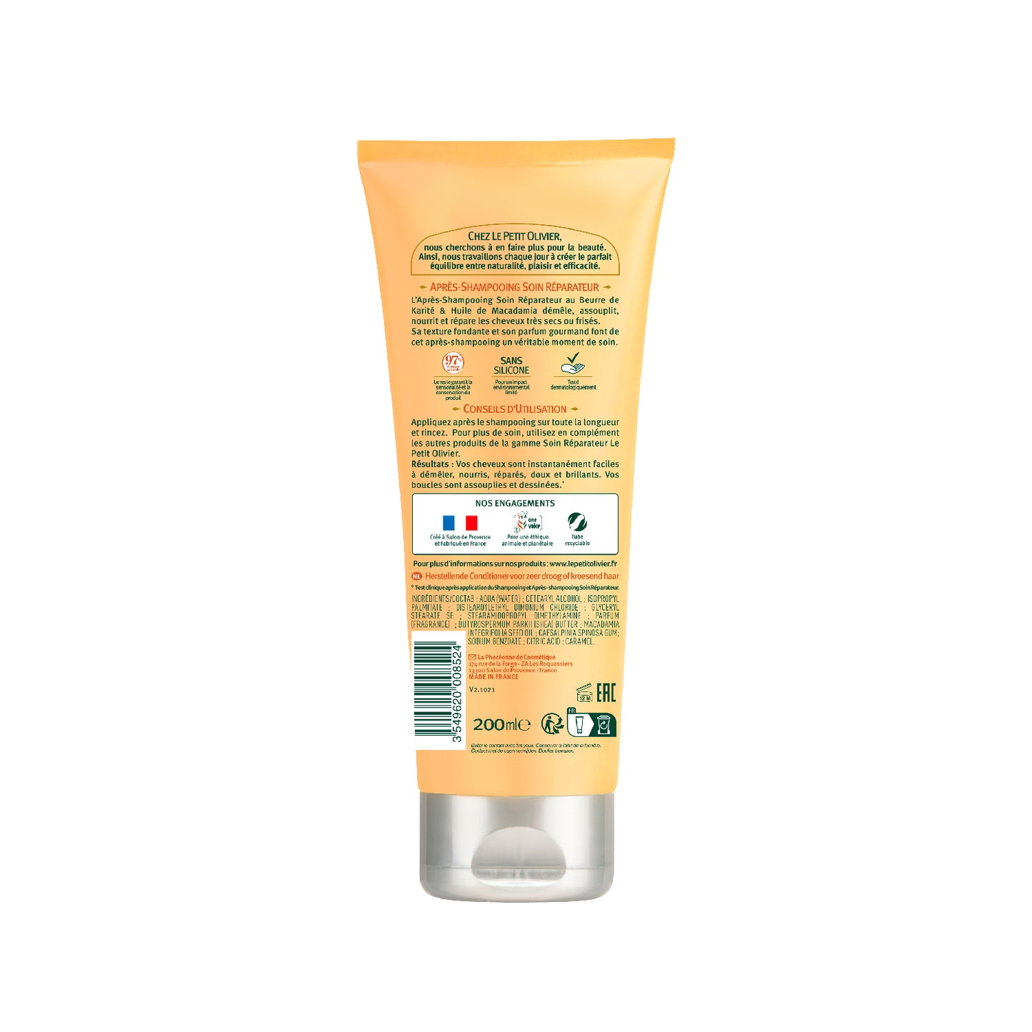 Acondicionador Cabello Rizado - Le Petit Olivier
