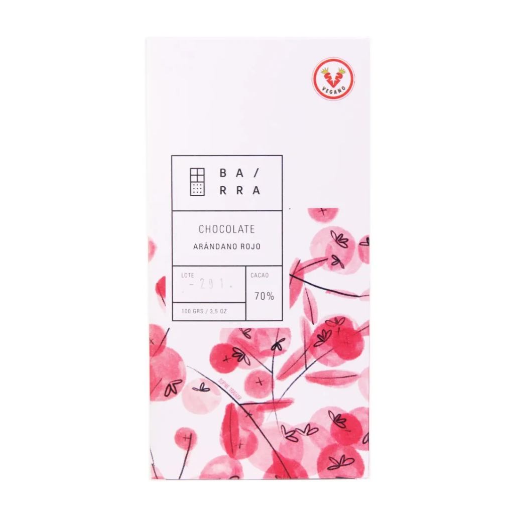 Chocolate Arandano Rojo 100 grs