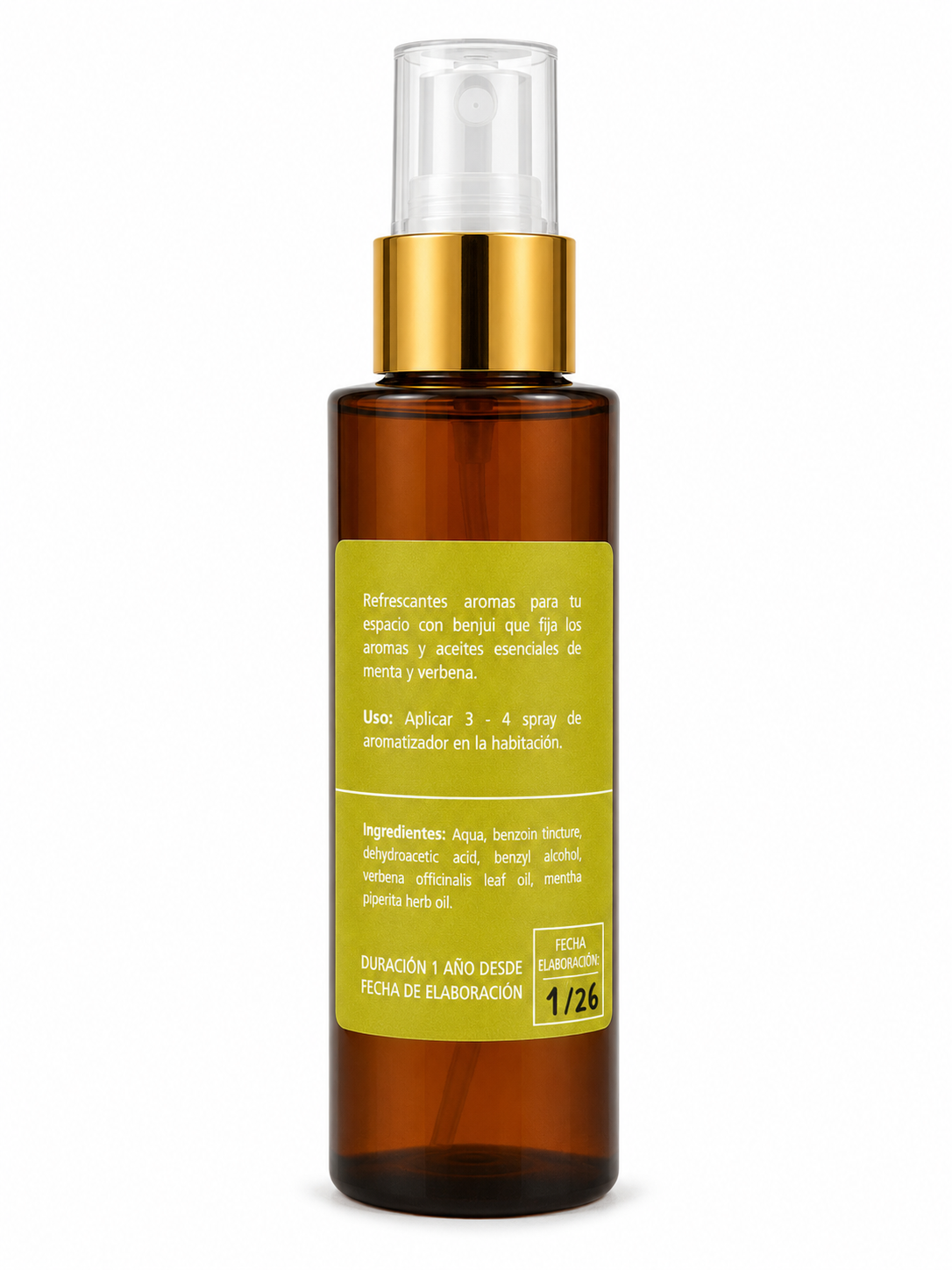 Aromatizador de Ambientes Verbena y Menta 150 ml