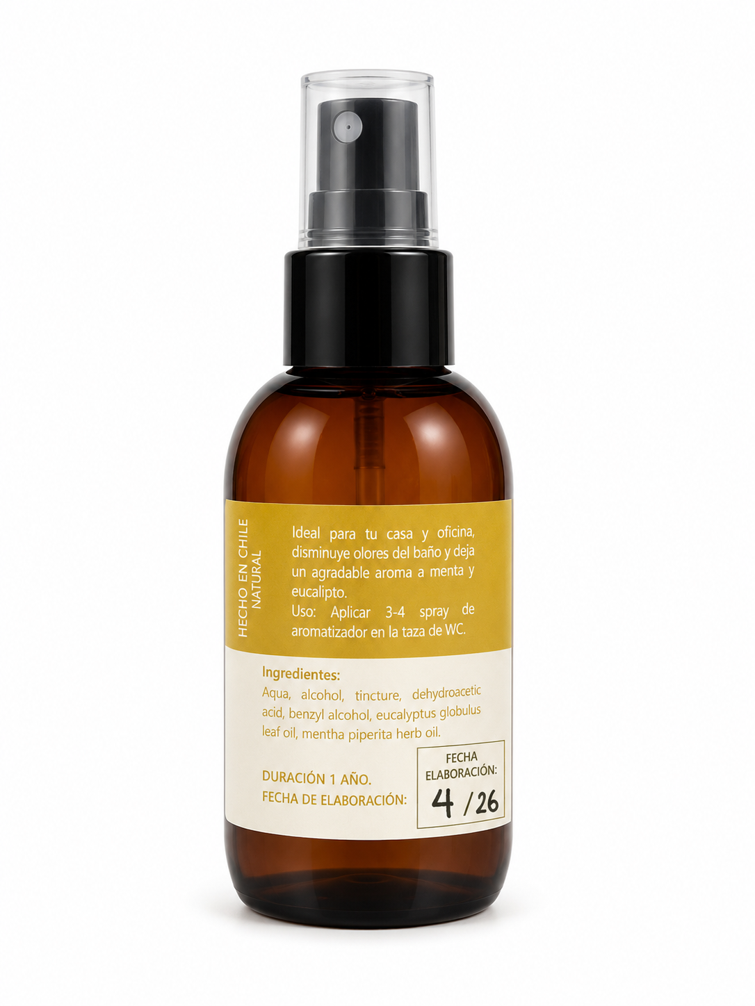 Aromatizador WC Menta y Eucaliptus 60 ml