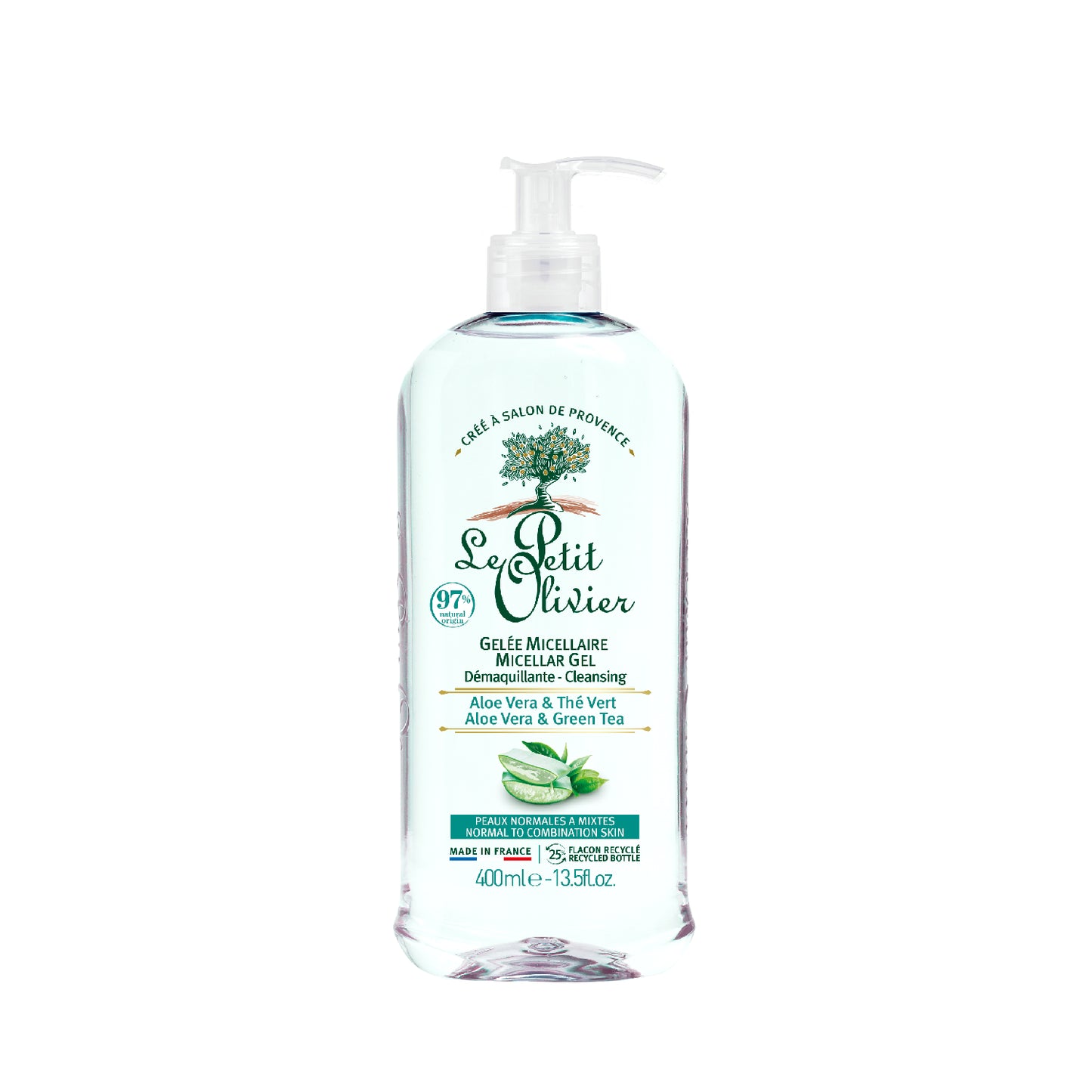 Gel Micelar Desmaquillante Aloe Te Verde Le Petit