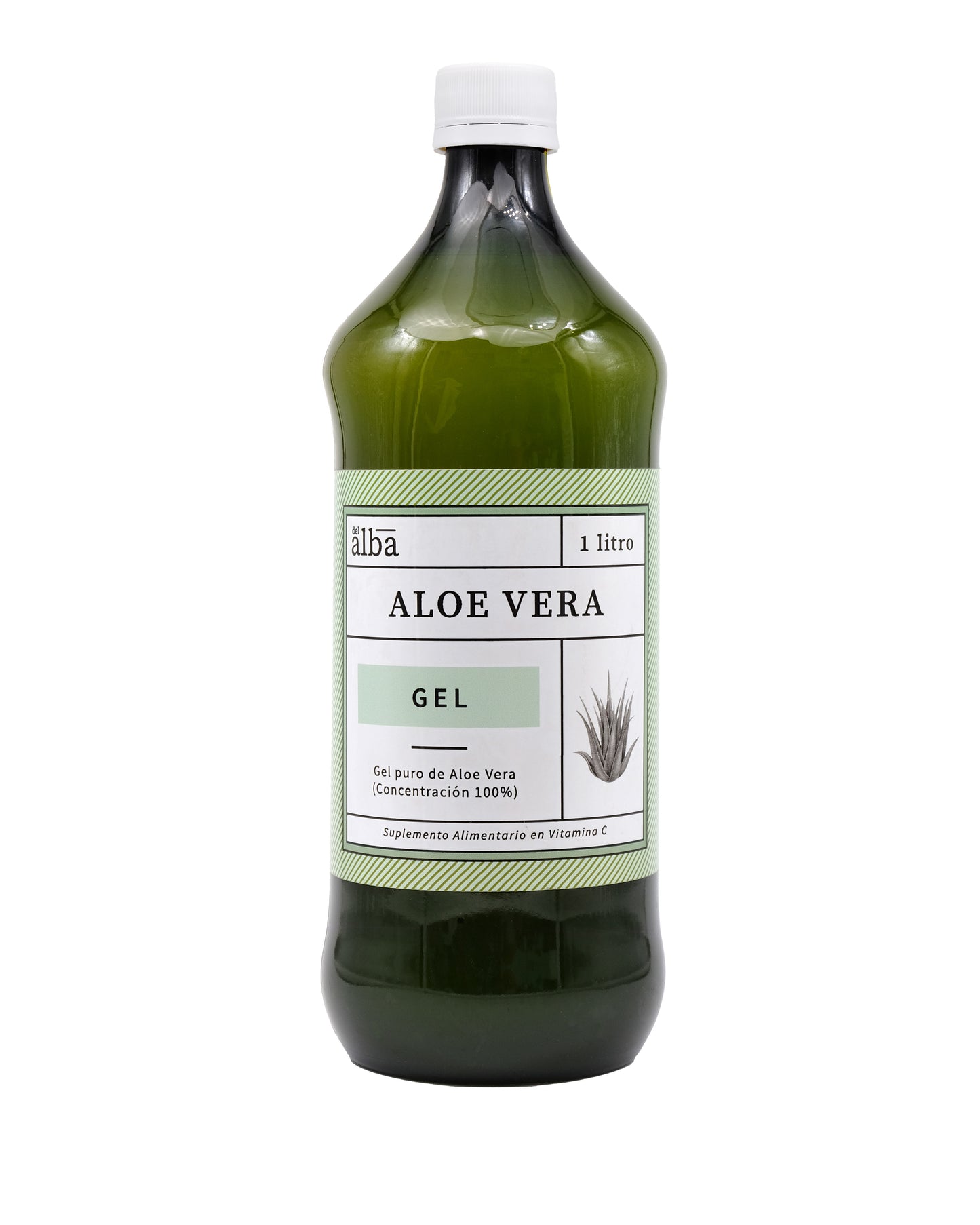 Gel Aloe Vera Puro 1 Litro - Del Alba