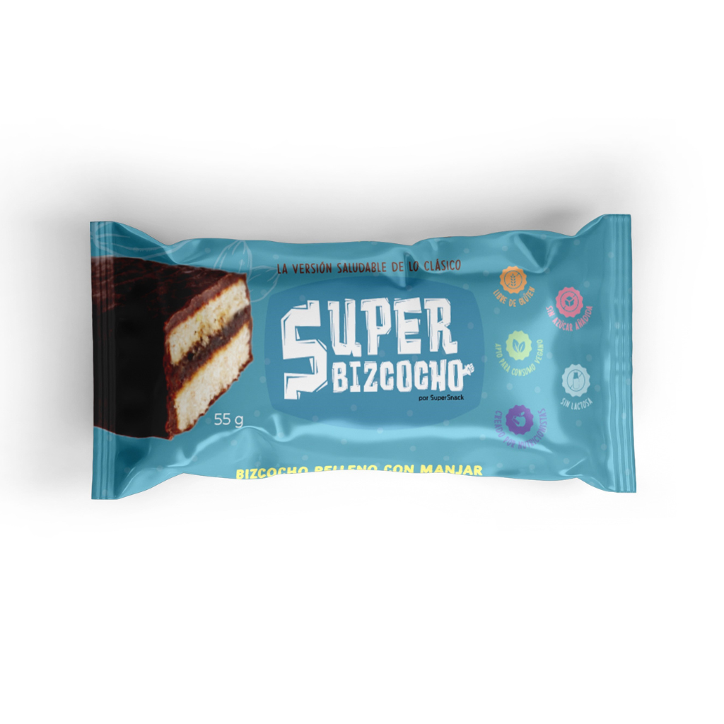 Súper Bizcocho 55 grs - Supersnack