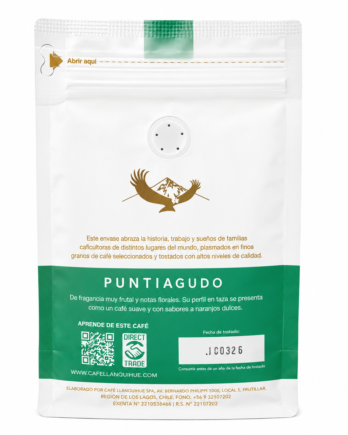 Café Molido Puntiagudo 250 grs