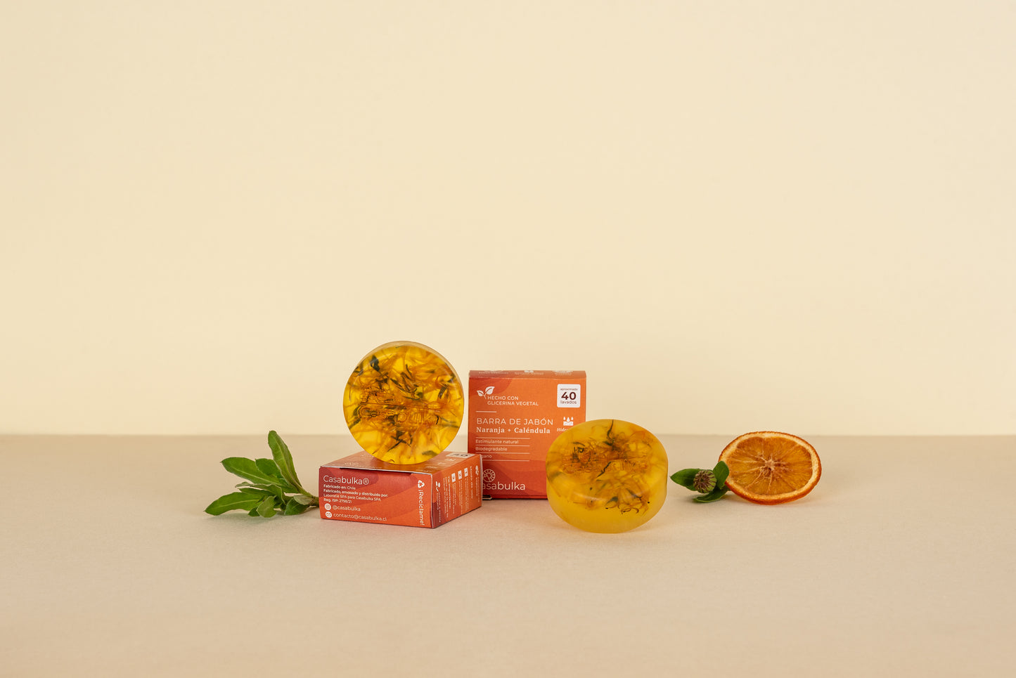 Jabón Naranja Caléndula 75 grs