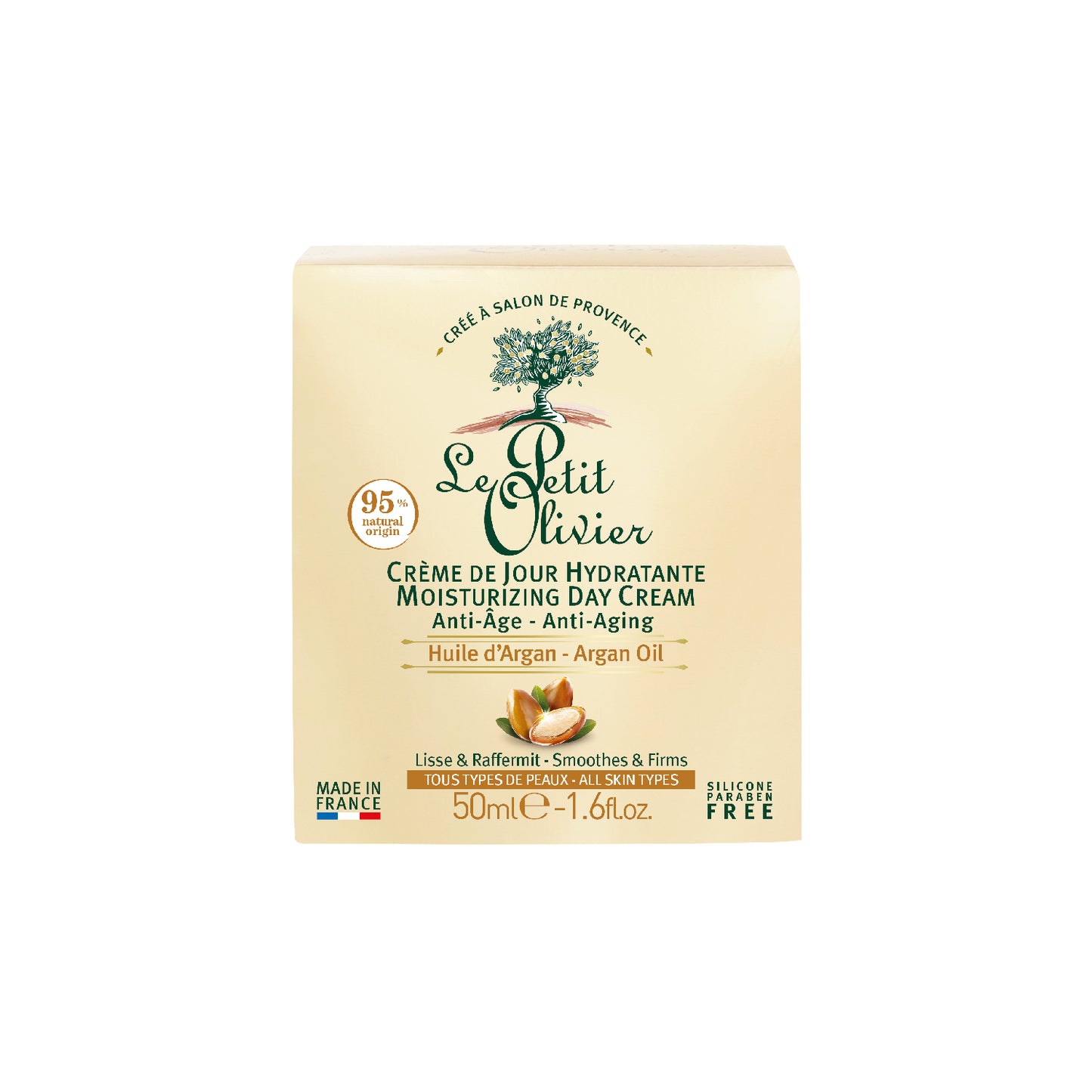 Crema Facial Dia Hidratante Argan Le Petit