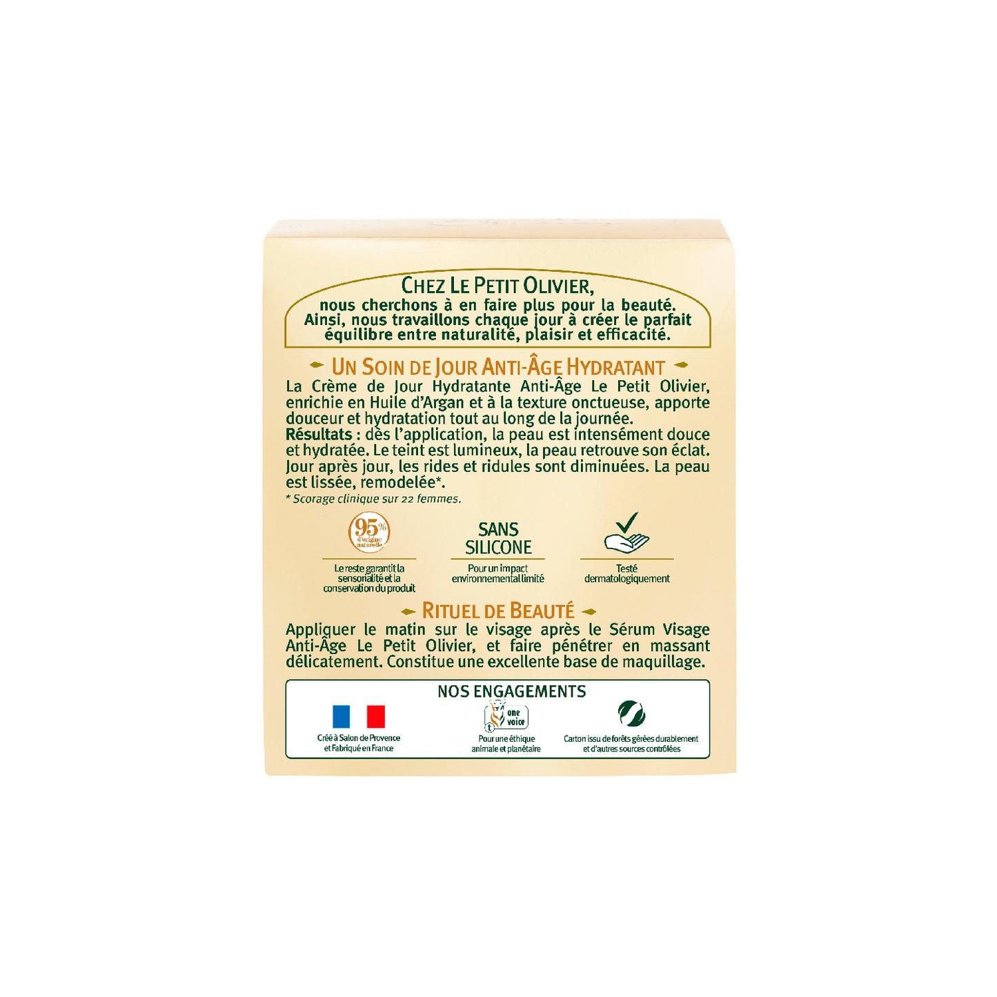 Crema Facial Dia Hidratante Argan Le Petit
