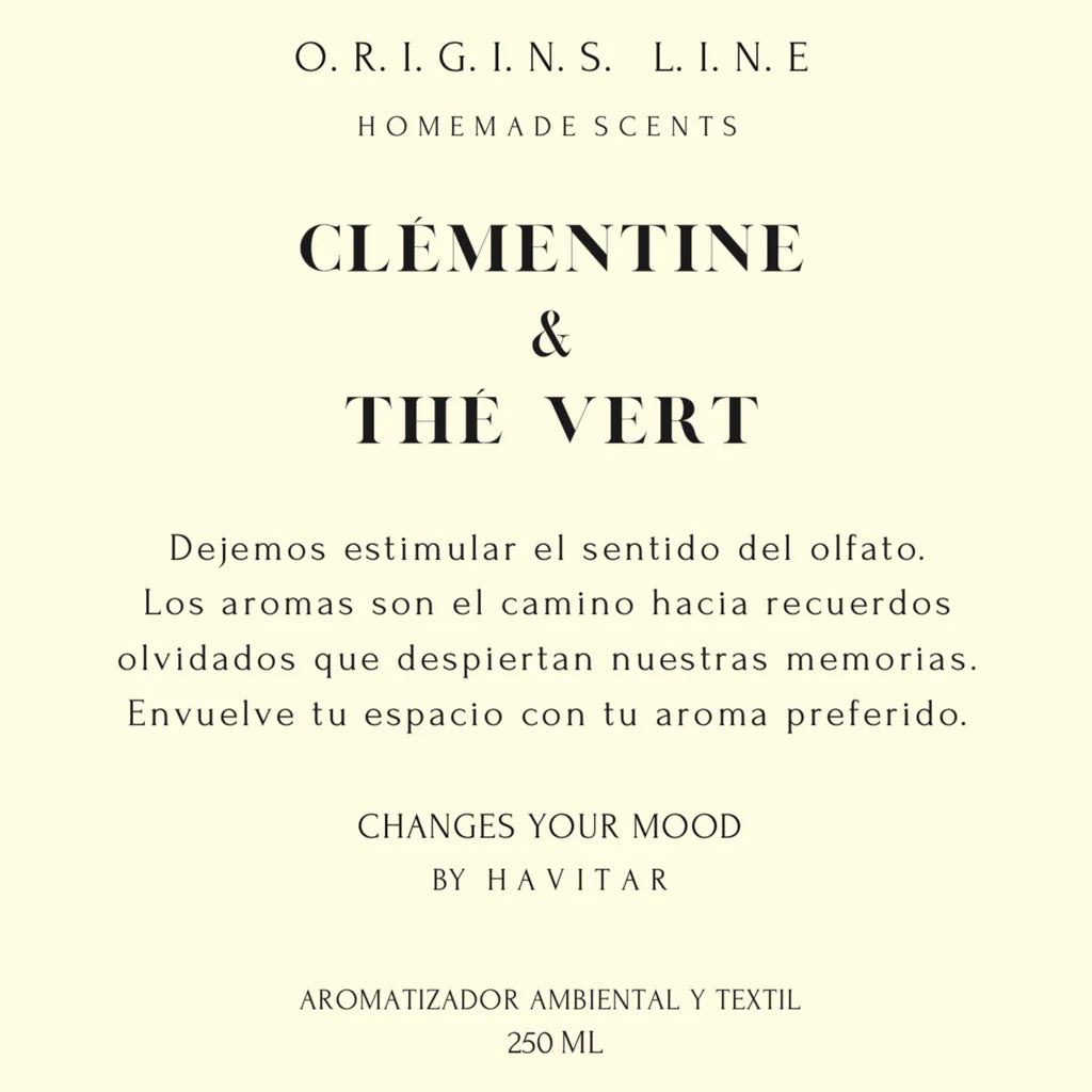 Aromatizador Clémentine & Thé Vert 250 ml