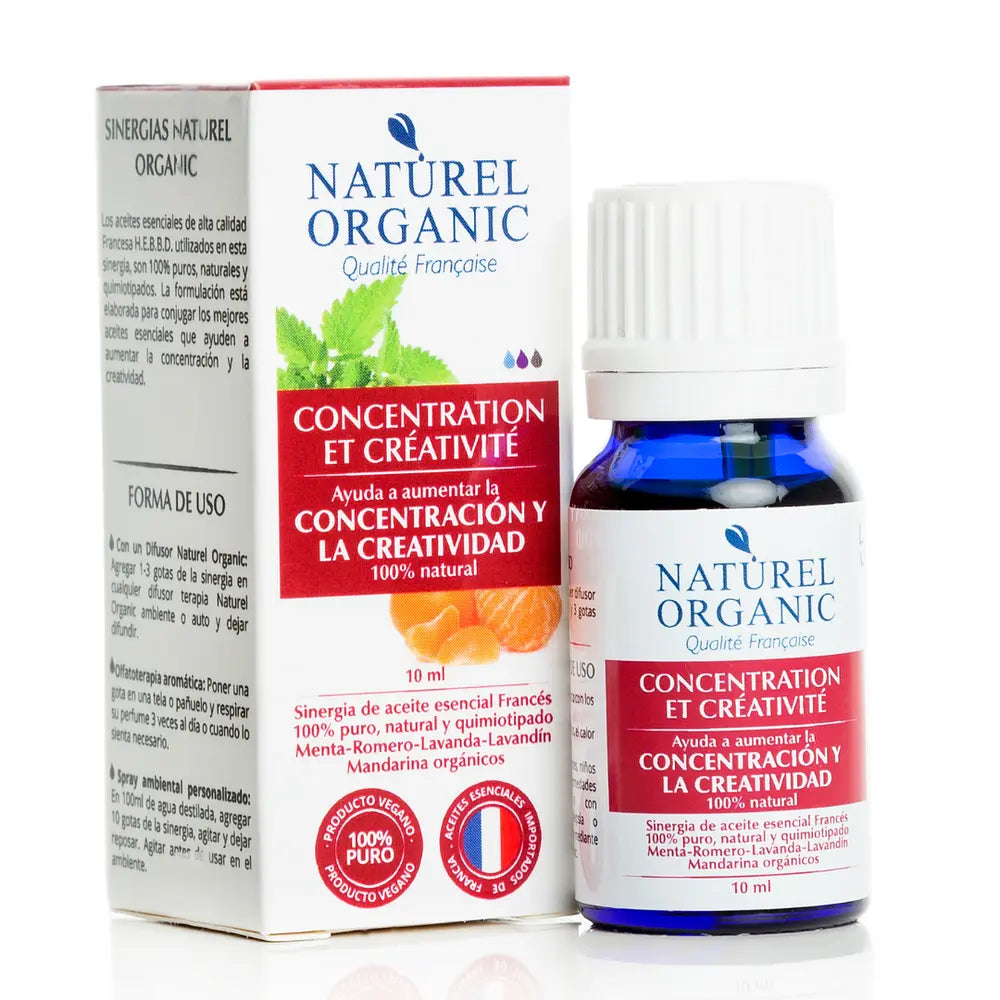 Sinergia Concentración y Creatividad 10 ml - Naturel Organic