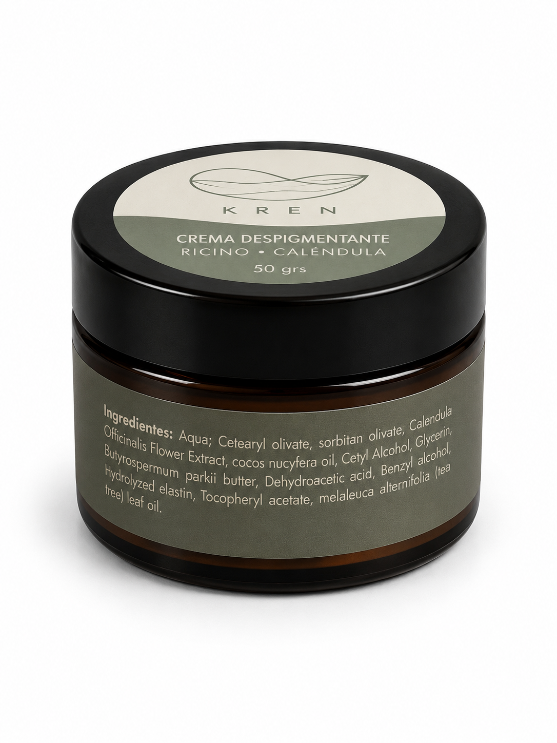 Crema Despigmentante Ricino y Caléndula 50 grs
