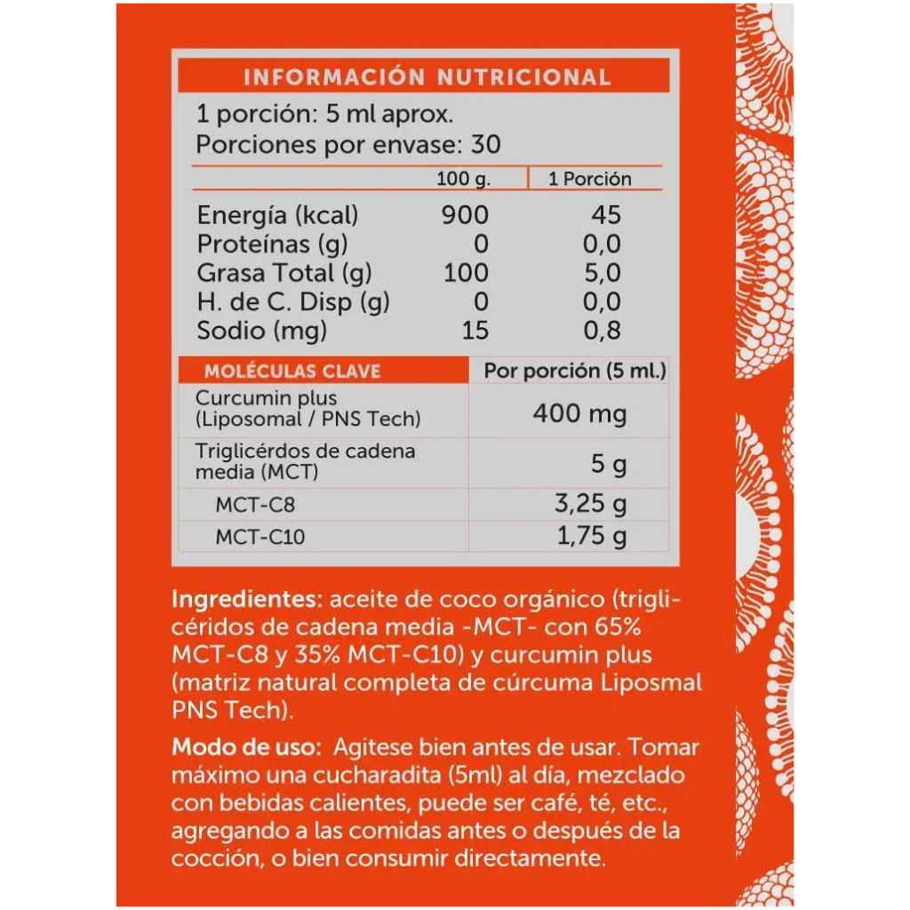 Curcumin Plus Mct 150 ml