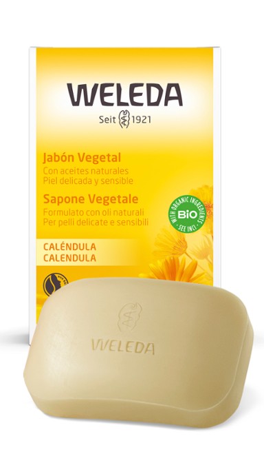 Jabón Vegetal Caléndula 100 grs - Weleda