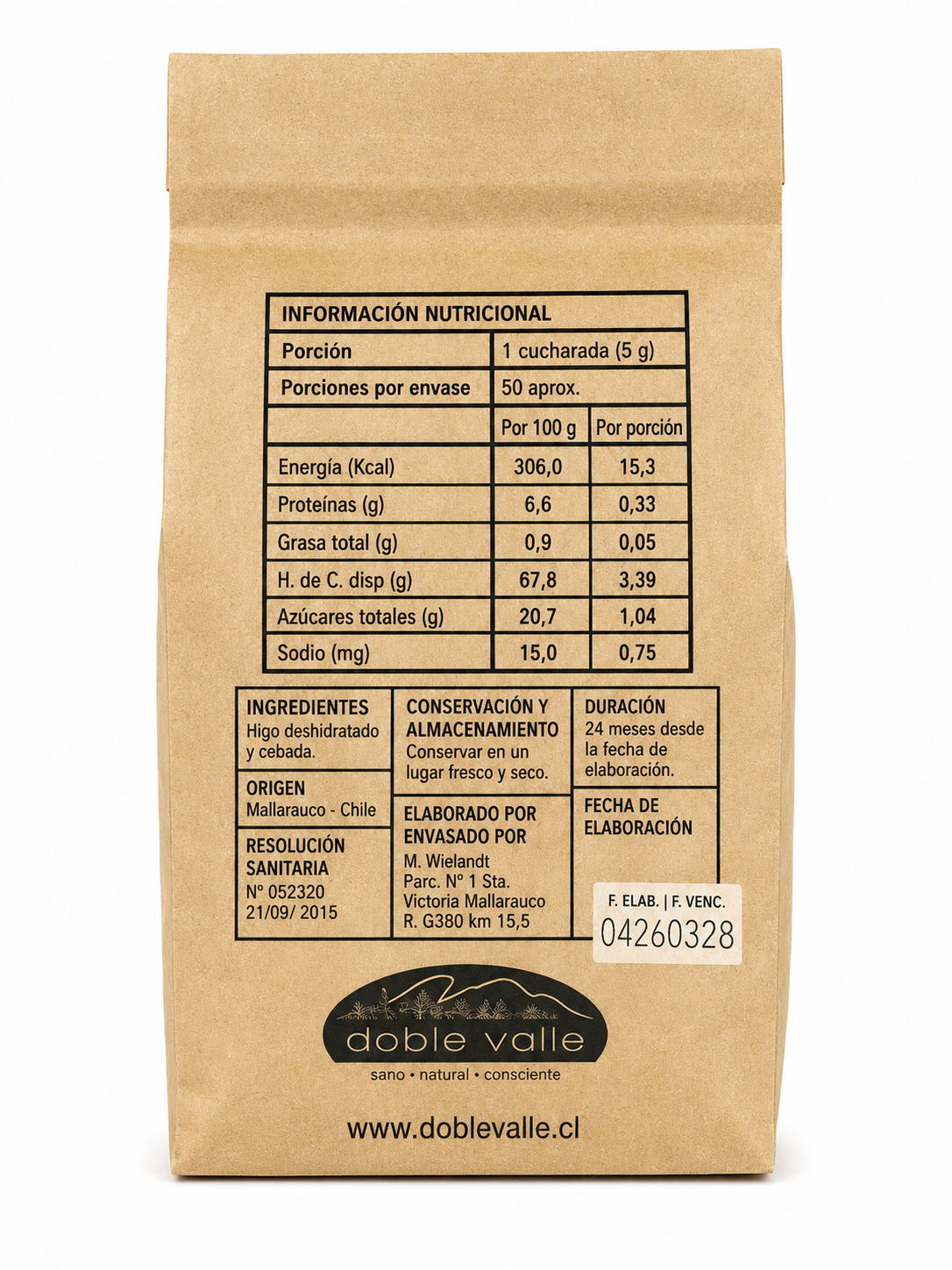 Café De Higo 250 Grs