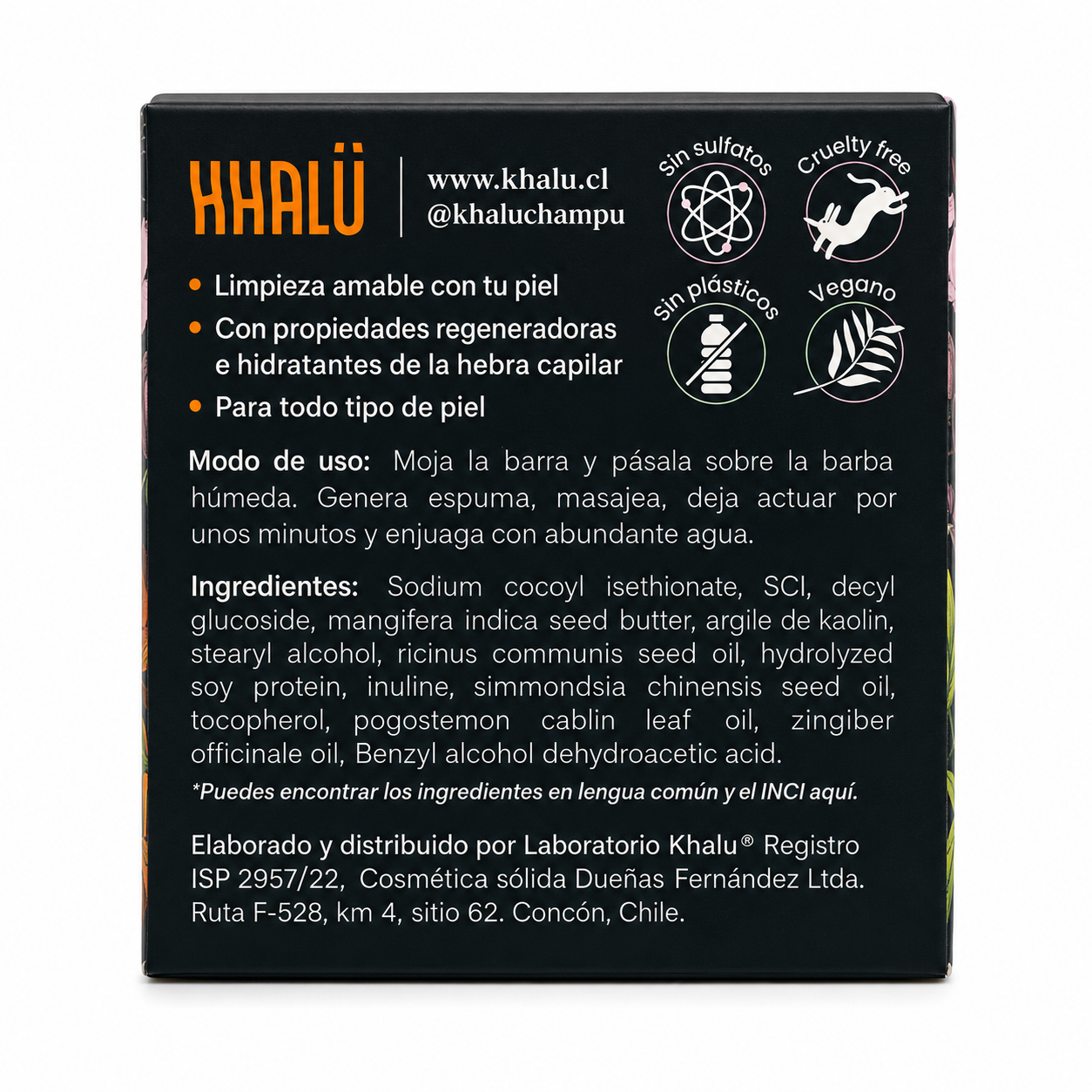 Shampoo Para Barba 60 Grs