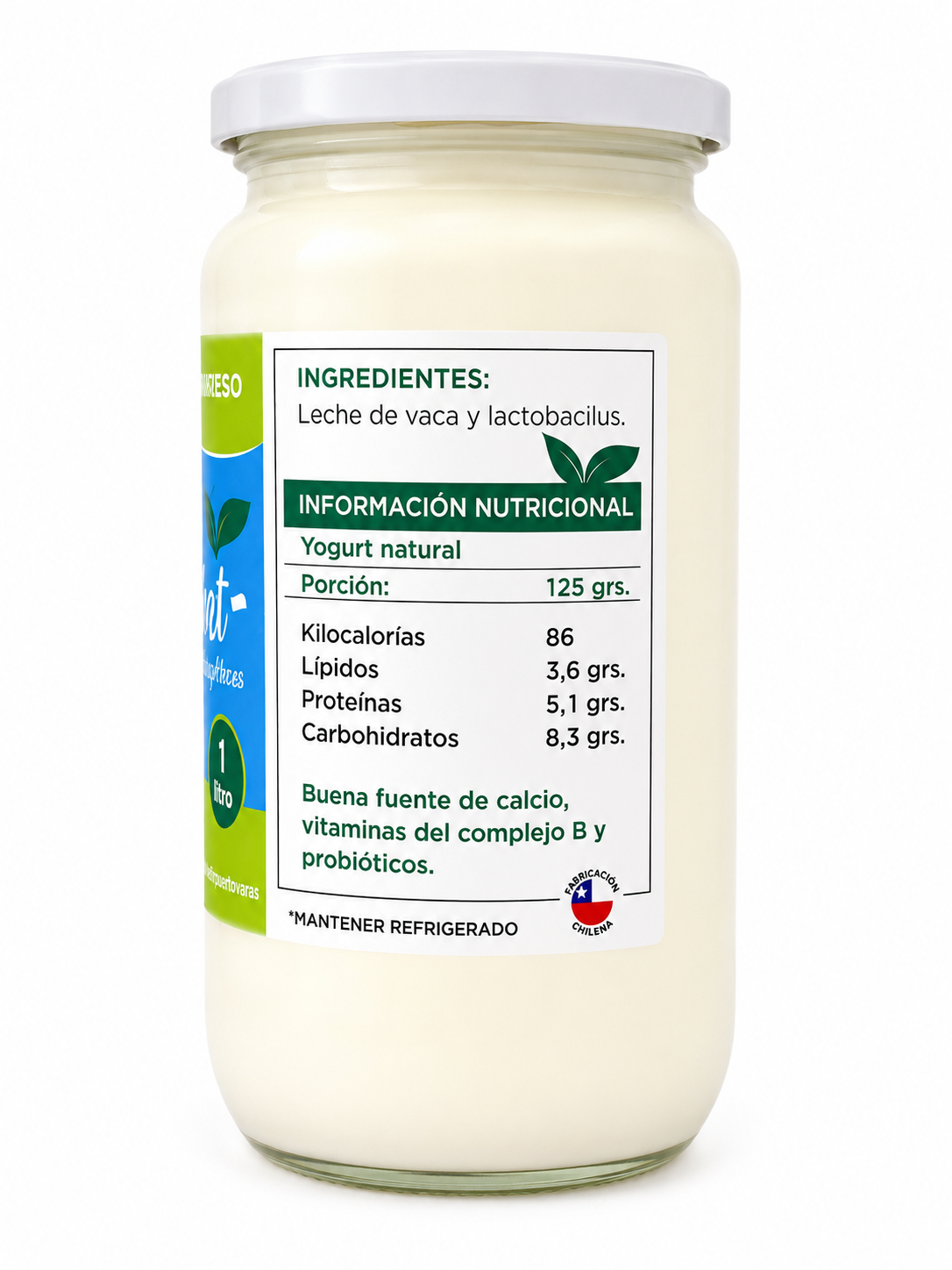 Yogurt Griego 1 Ltr