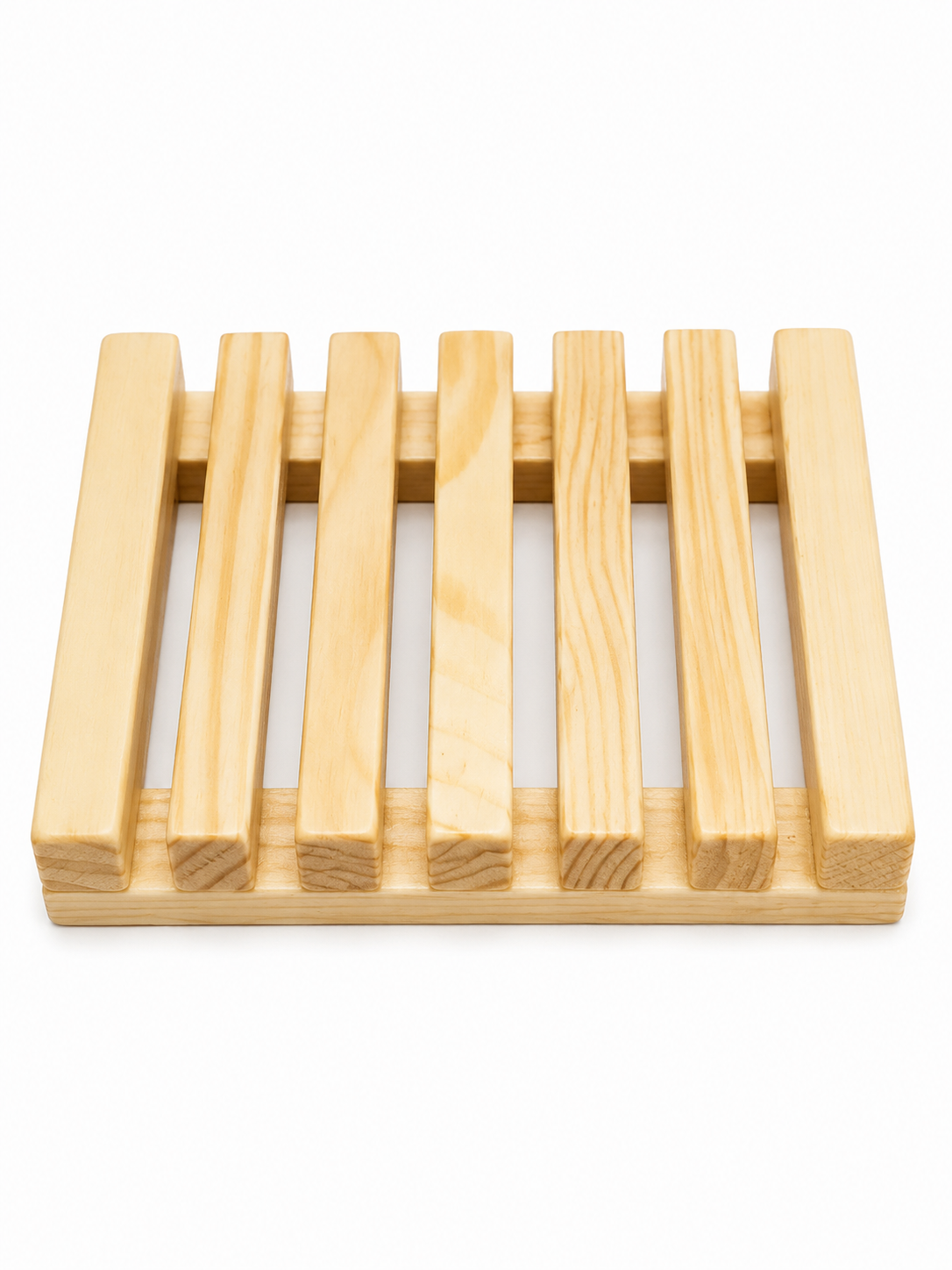 Jabonera Rejilla de Madera de Pino