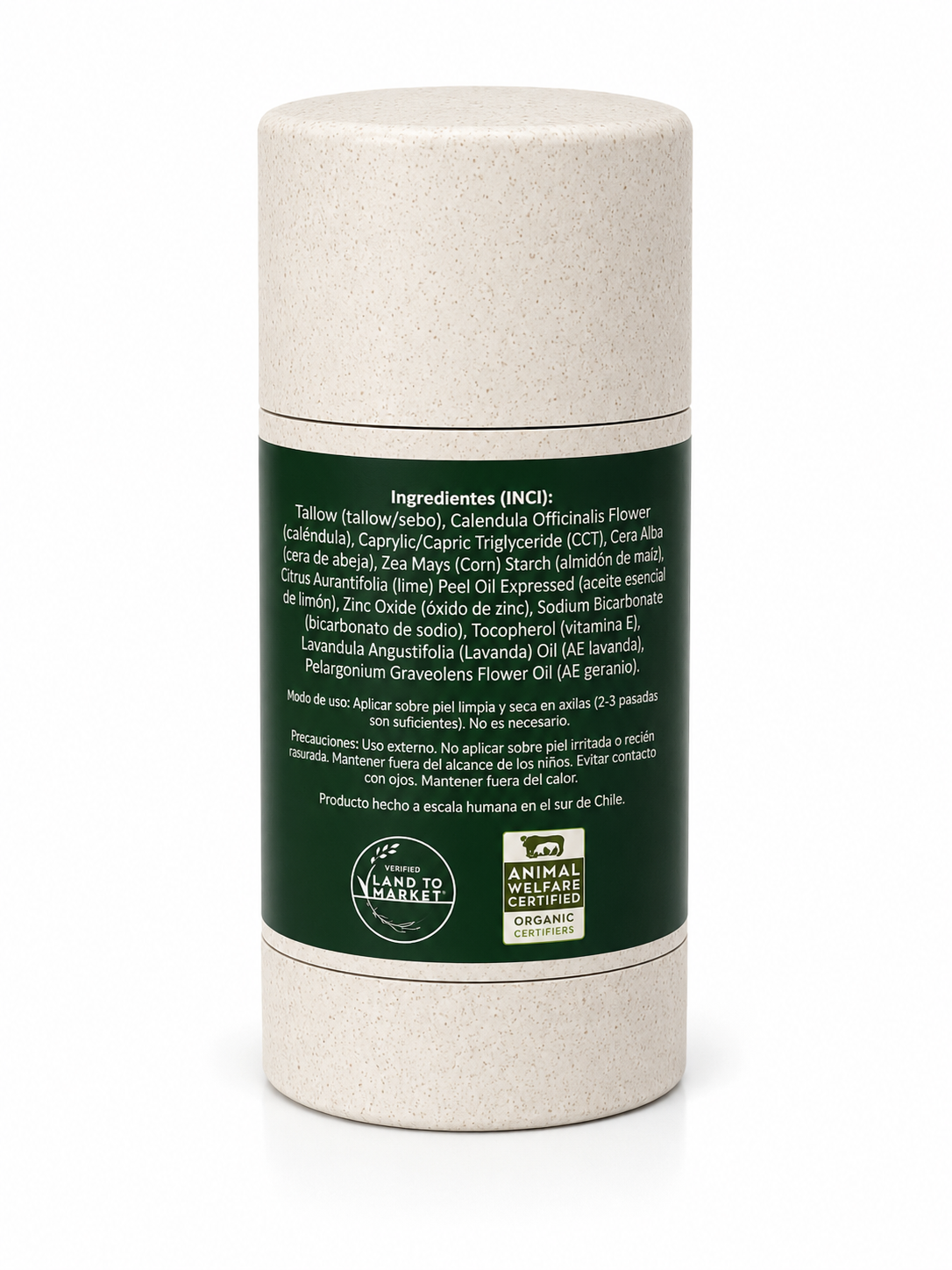 Desodorante Natural en Barra de Tallow 75 grs