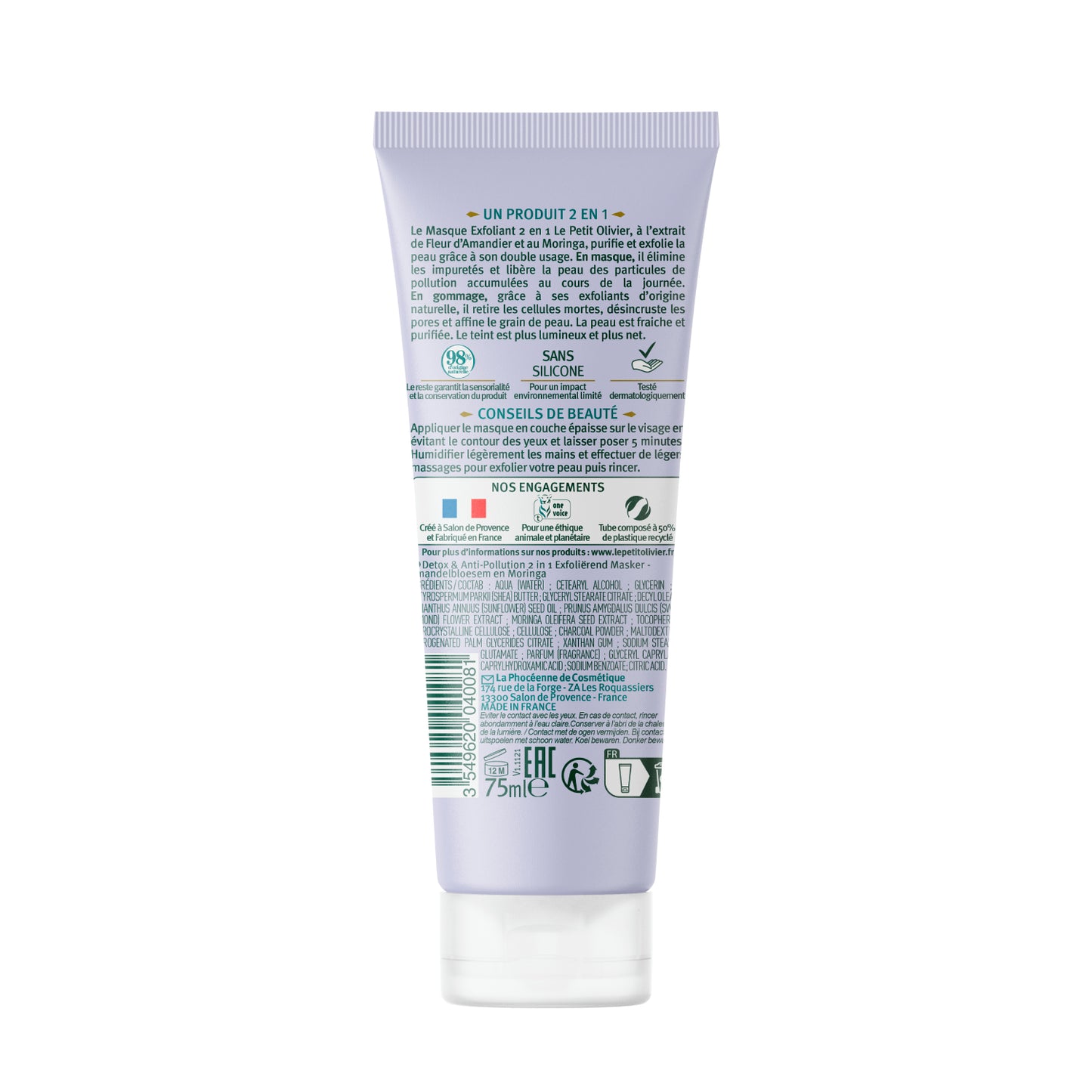 Gel Exfoliante Rostro Anti Polucion Le Petit