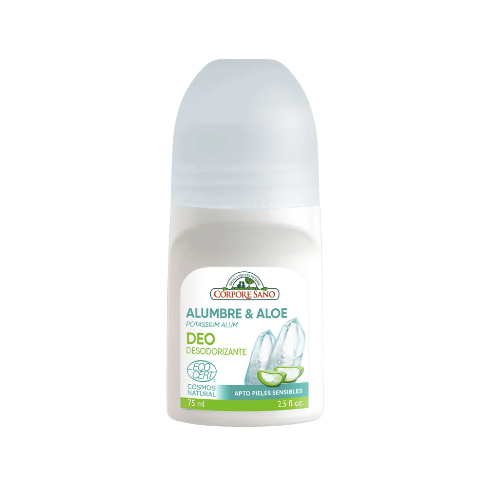 Desodorante Roll On Alumbre 75 ml - Corpore Sano