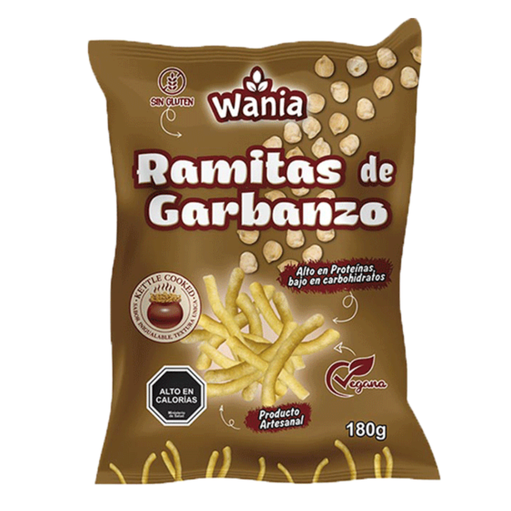 Ramitas Garbanzo Wania - 180g