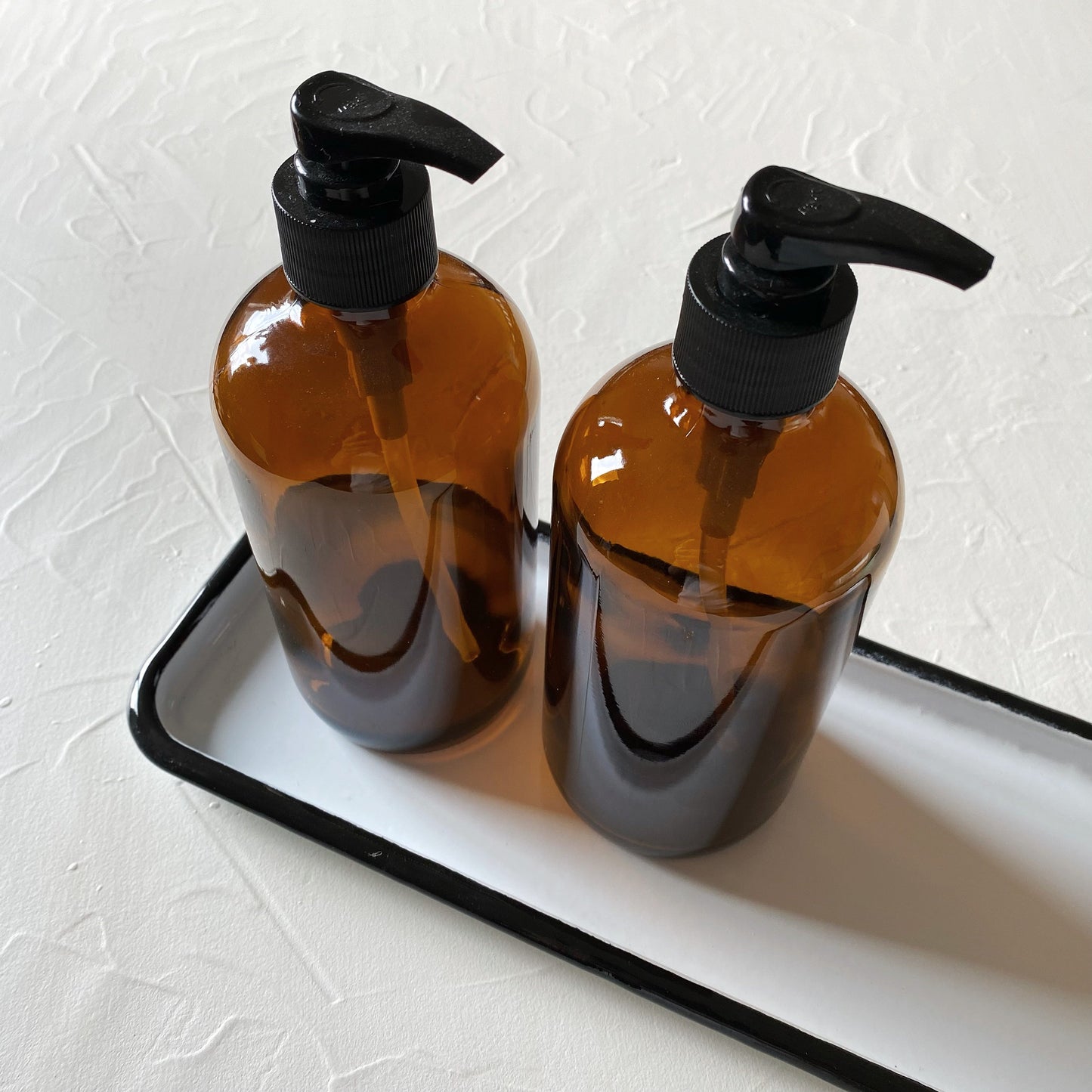 Dispensador Vidrio Ámbar 500 ml