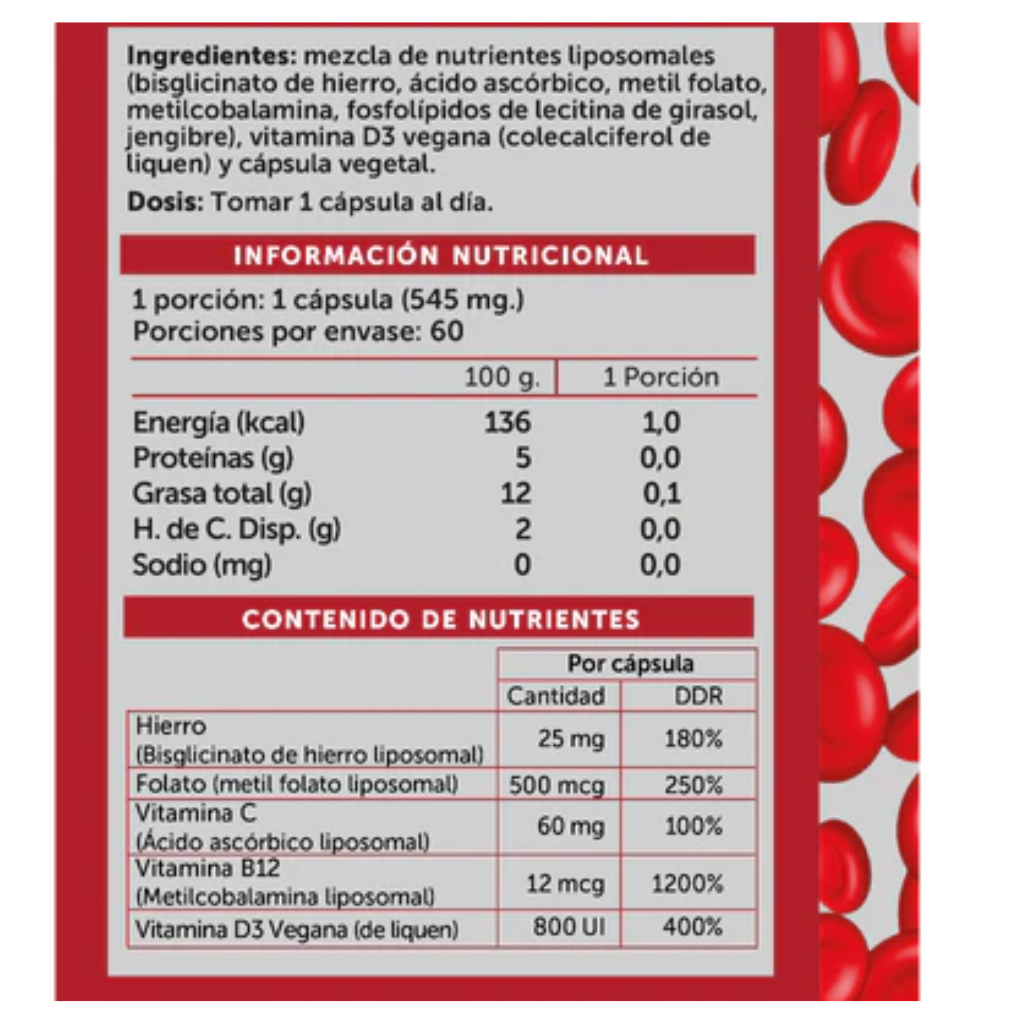 Ironplus 60 cápsulas
