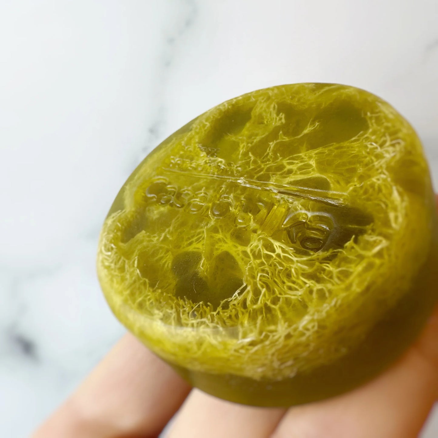 Jabón Té Verde Luffa 75 grs