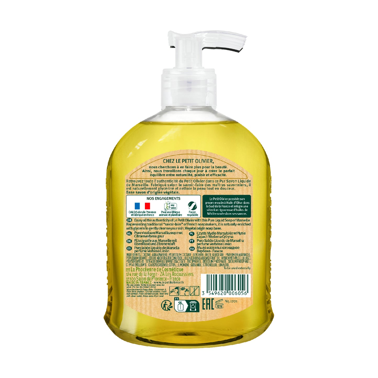 Jabón Liquido Verbena